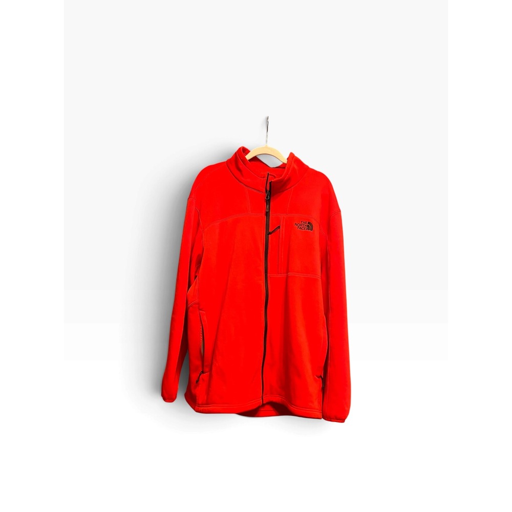 The North Face Men's Apex Bionic Softshell Jacket Full Zip Red XXL